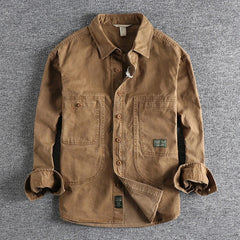 Stylisches Zeitloses Retro Hemd